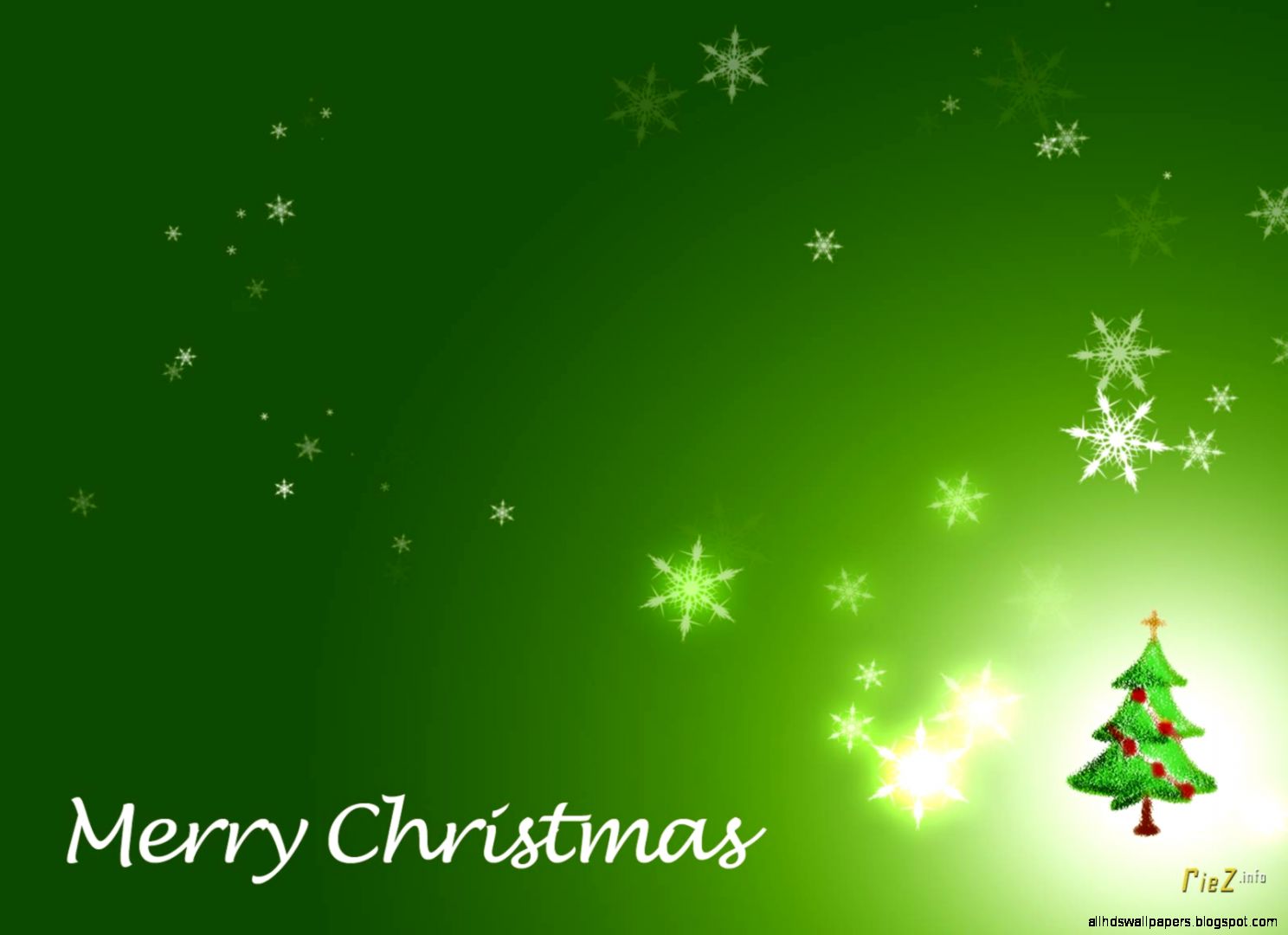 Green Christmas PowerPoint Green Christmas PowerPoint