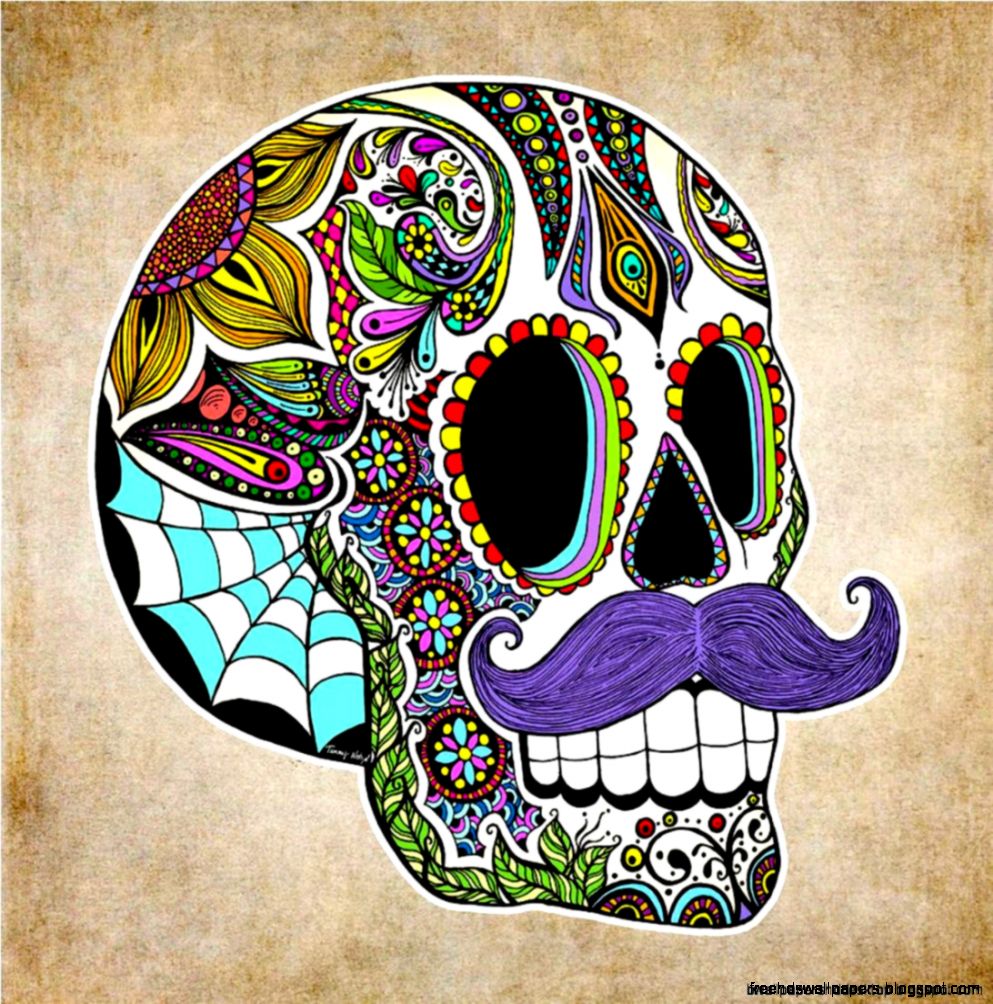 Sugar Skull Wallpaper Wallpapers HD Desktop Sugar Skull Wallpaper Wallpapers HD Desktop