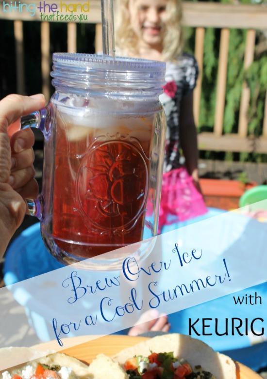 Brew Over Ice with Keurig for a Cool Summer! #brewitup #brewoverice