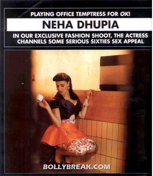OK Neha -  Neha Dhupia's OK! magazine Scans