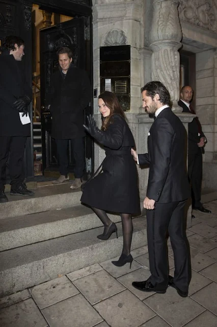 Prince Carl Philip of Sweden and Princess Sofia Hellqvist of Sweden attended a charity dinner in honor of Project Playground in Stockholm