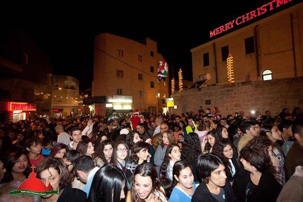 FOTO:Perayaan Natal Di Palestina 2014-2015 FOTO : Suasana Menyambut Perayaan Natal Di Palestina