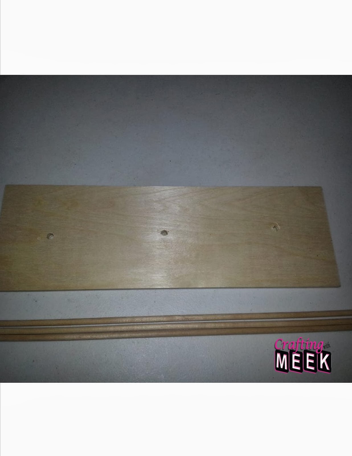 Crafting with Meek DIY RIbbon Holder/Storage