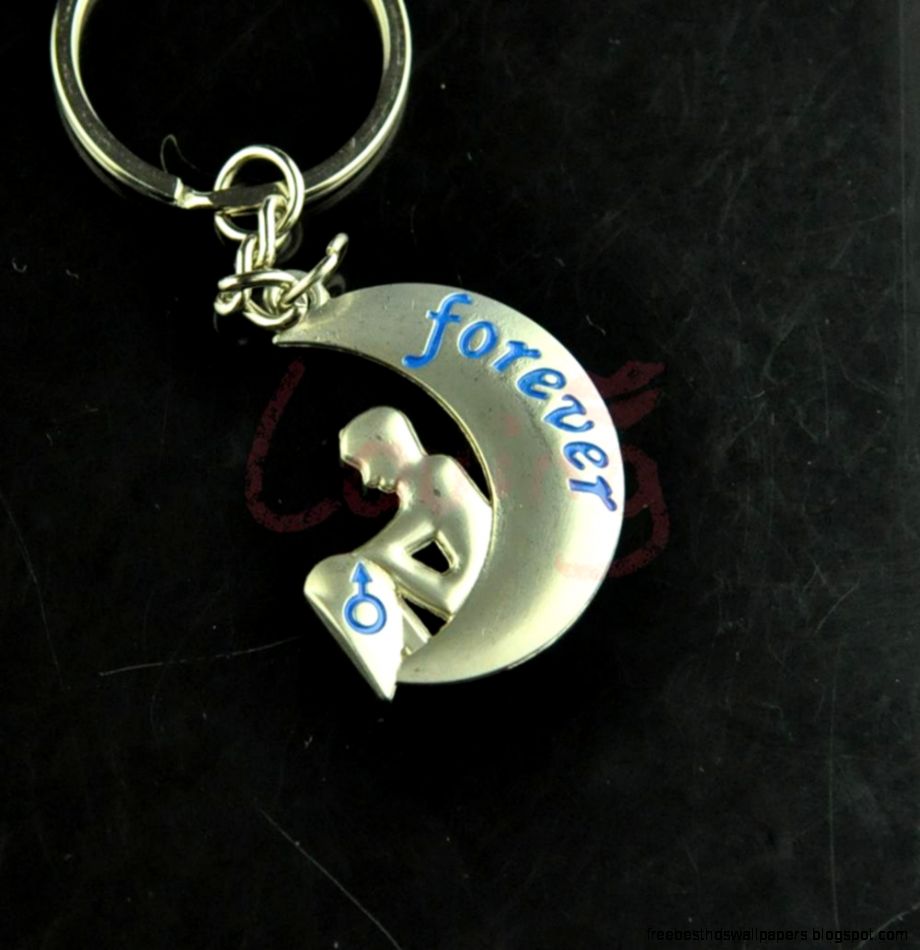 1 Pair Lovely Moon Forever Valentines Day Forever Love Key Chain 1 Pair Lovely Moon Forever Valentines Day Forever Love Key Chain