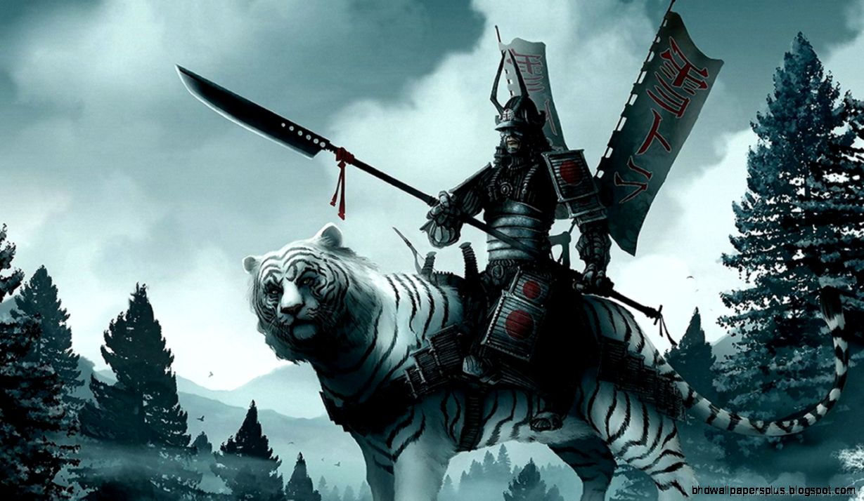 Samurai and White Tigers Samurai and White Tigers