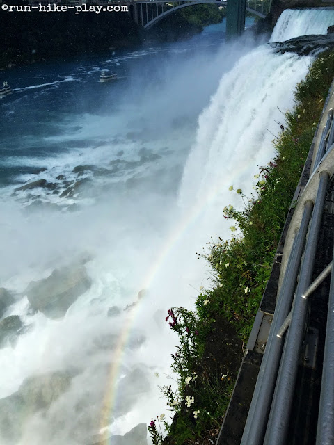 Rainbow at Niagara falls