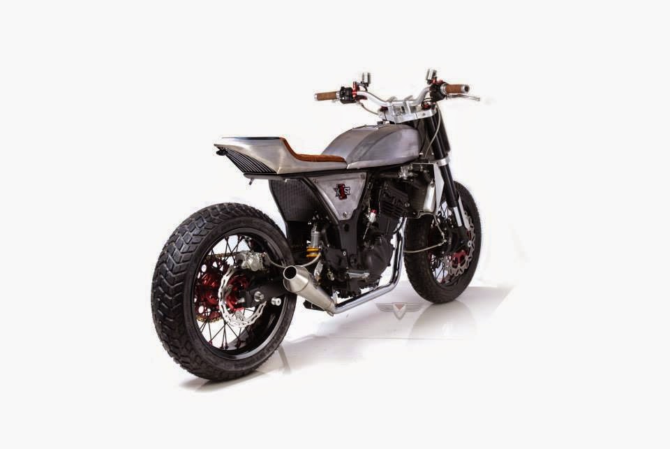 X1st Urban Tracker. RocketGarage Cafe Racer Magazine