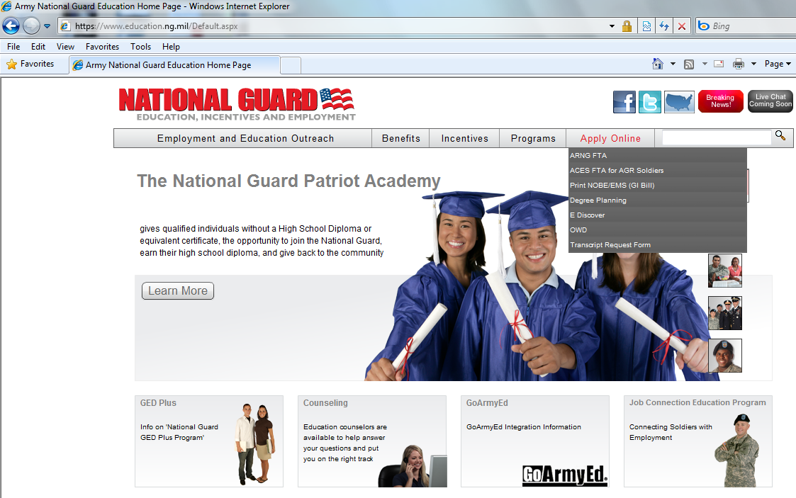 How To Apply For National Guard Tuition Assistance