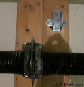 craftsman, garage door opener bracket, mount, wall, board, wood