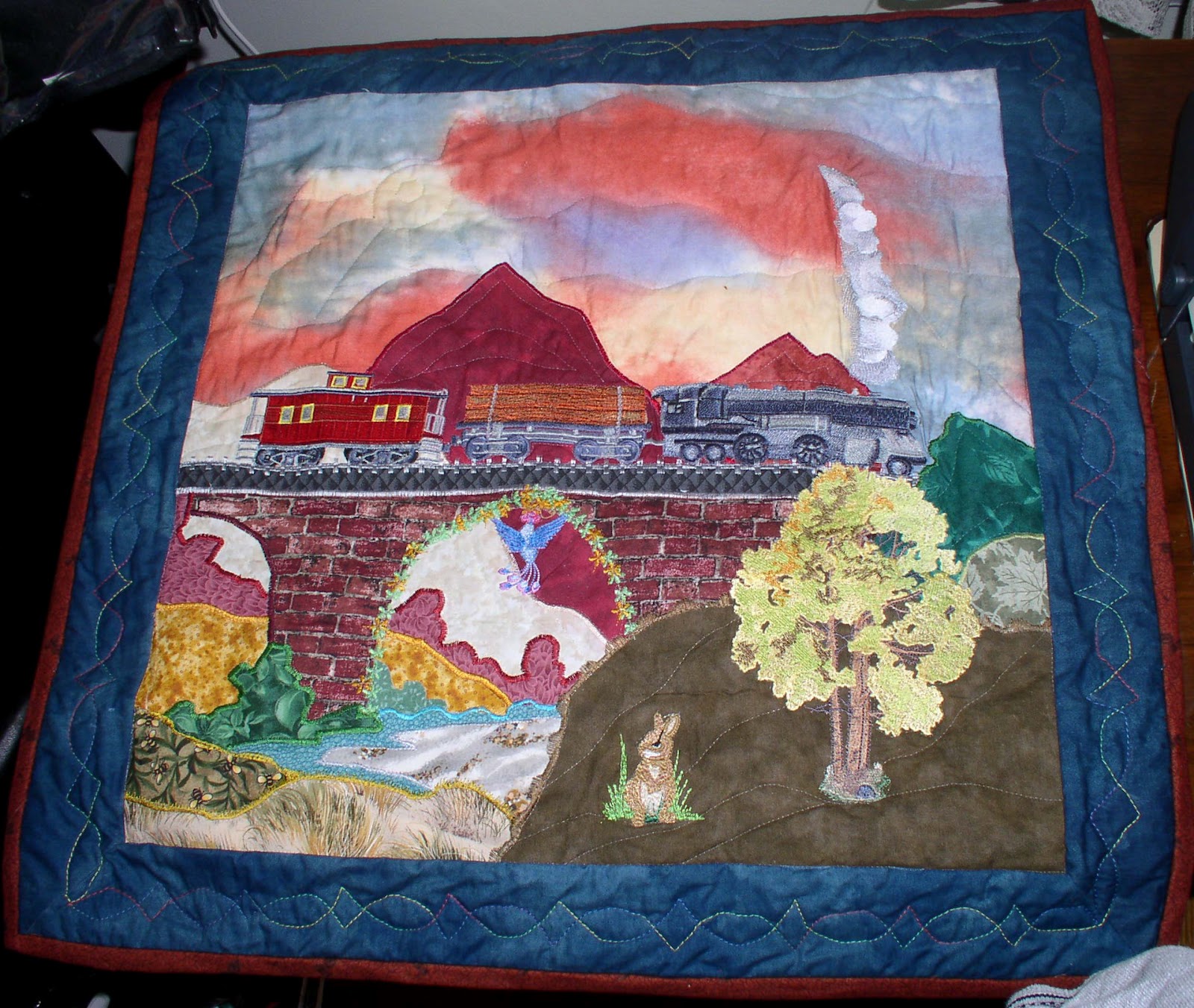 Dinah's Quilts & Embroidery Wall Hangings