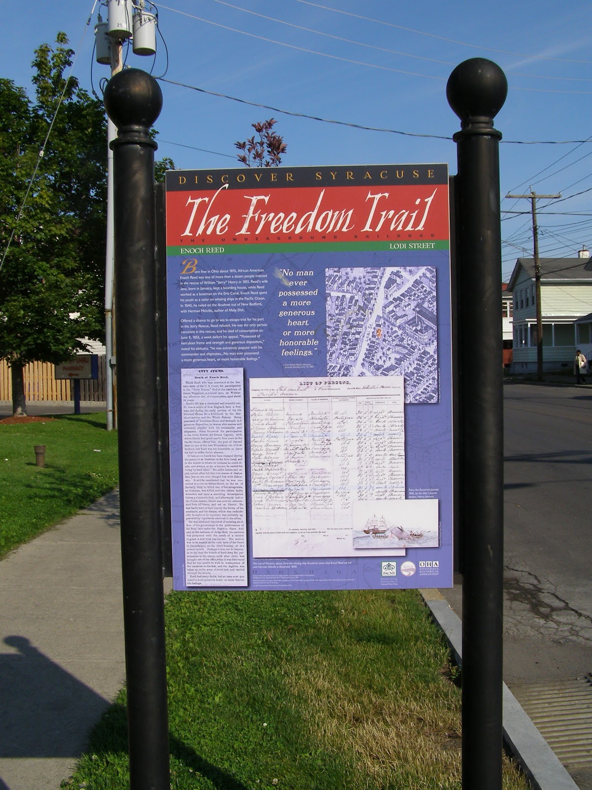 My Central New York Syracuse Freedom Trail