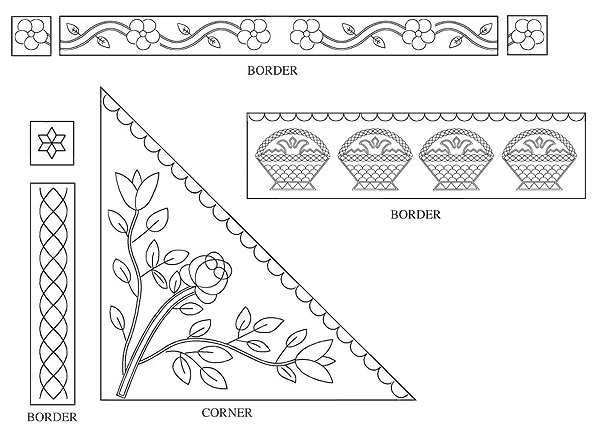 Quilting Stencils Free Hand Quilting images