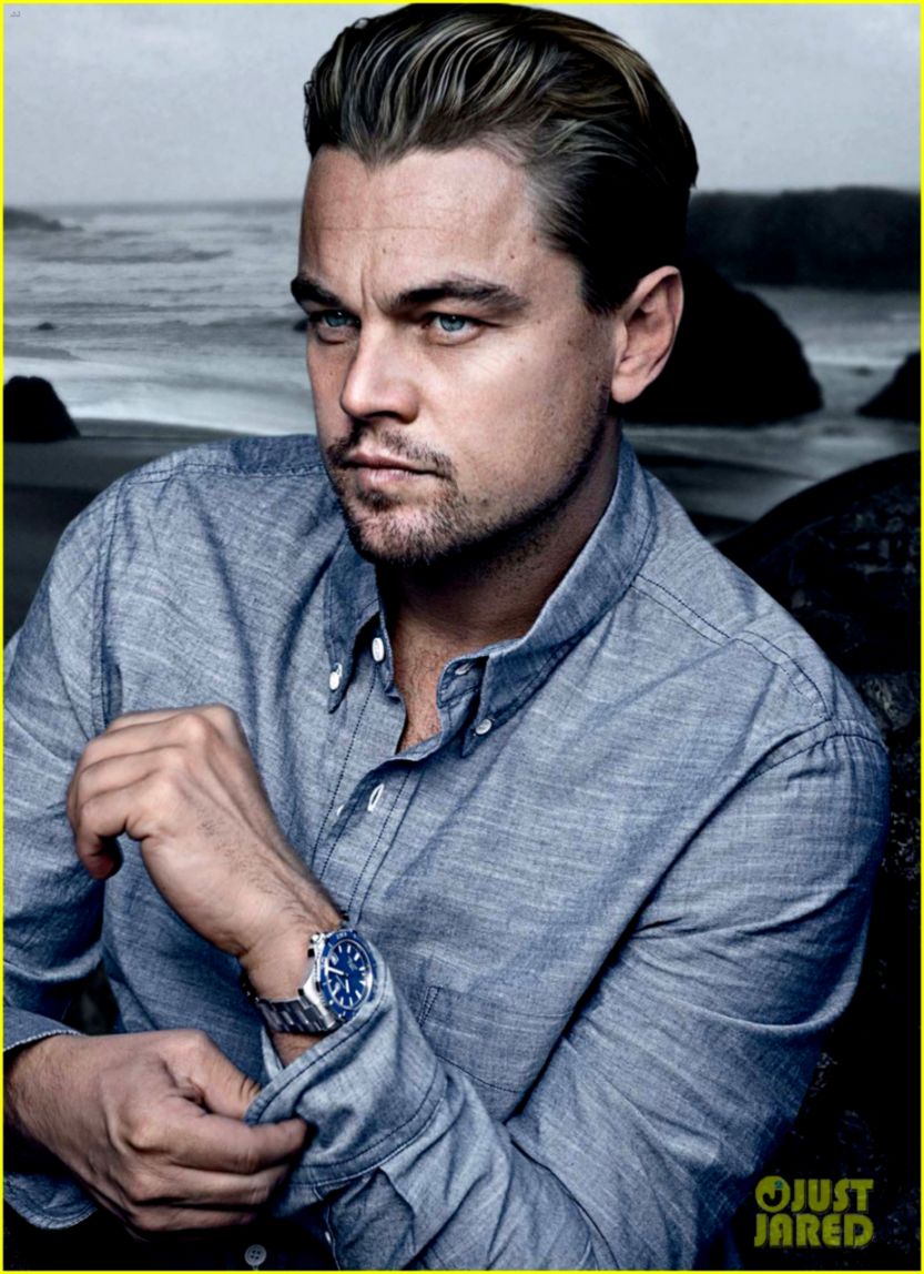 Leonardo DiCaprio Covers August Man February 2013 Exclusive