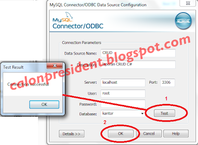 Data Sources Crystal Report ODBC C#
