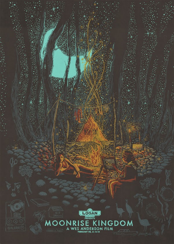 The Geeky Nerfherder: Cool Art: 'Moonrise Kingdom' by ...