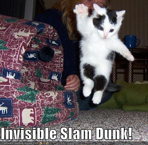 Invisible Slam Dunk