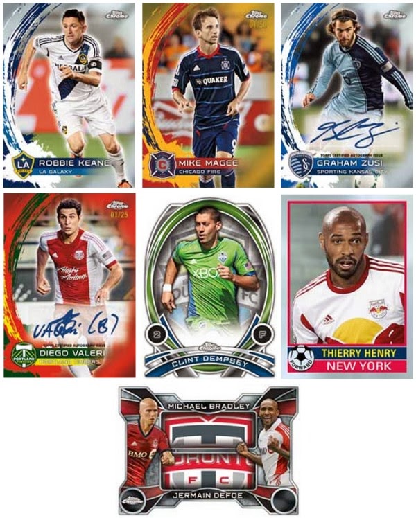 Football Cartophilic Info Exchange Topps 2014 Topps MLS Chrome