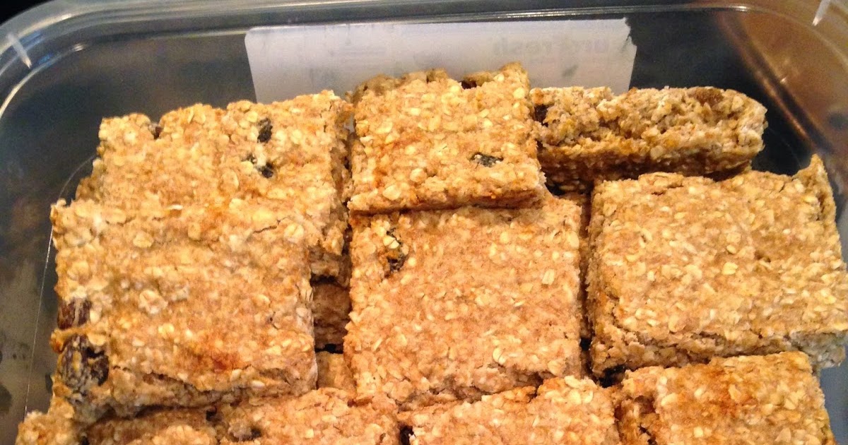 Fit Momma Homemade Granola Bars
