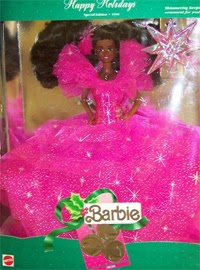1990 holiday barbie