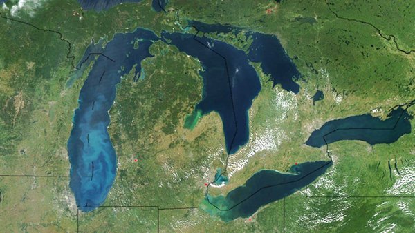 Oxbow lake example picture