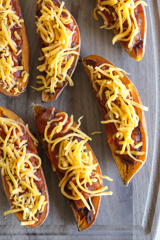 Baked Sweet Potato Skins Skinnytaste