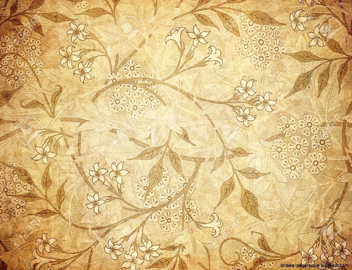 Grunge Wallpaper With Fl Pattern Stock Photo Picture And Grunge Wallpaper With Fl Pattern Stock Photo Picture And