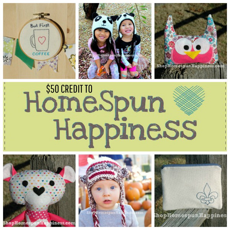 $50 credit to HomeSpun Happiness on Style of Colours