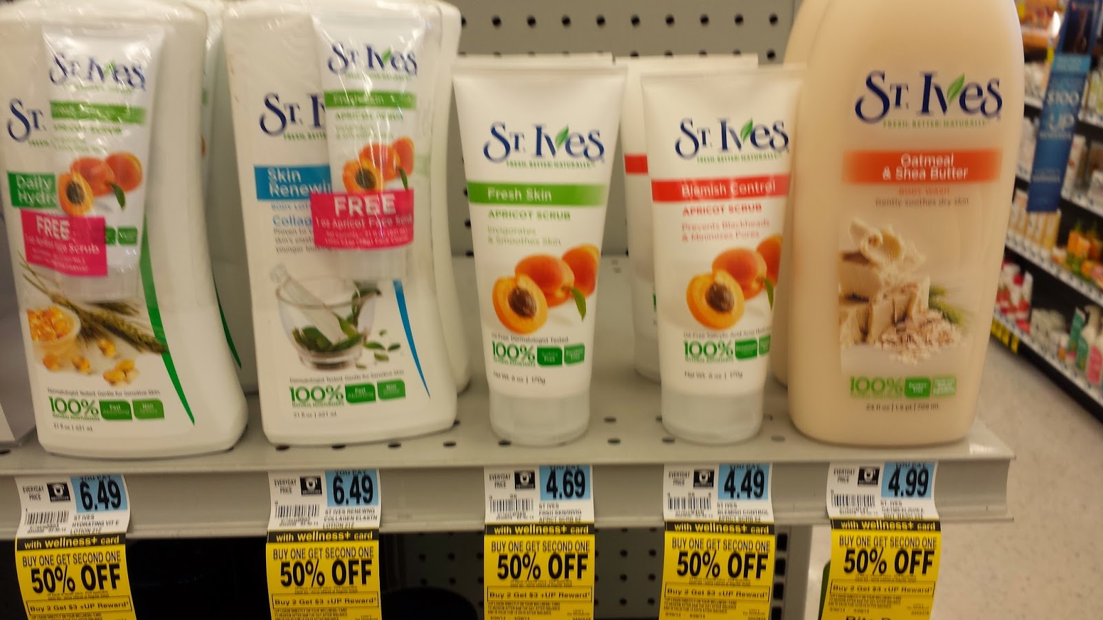 St. Ives Face Scrub Deal As Low As 0.12 Each at Rite Aid! A Single