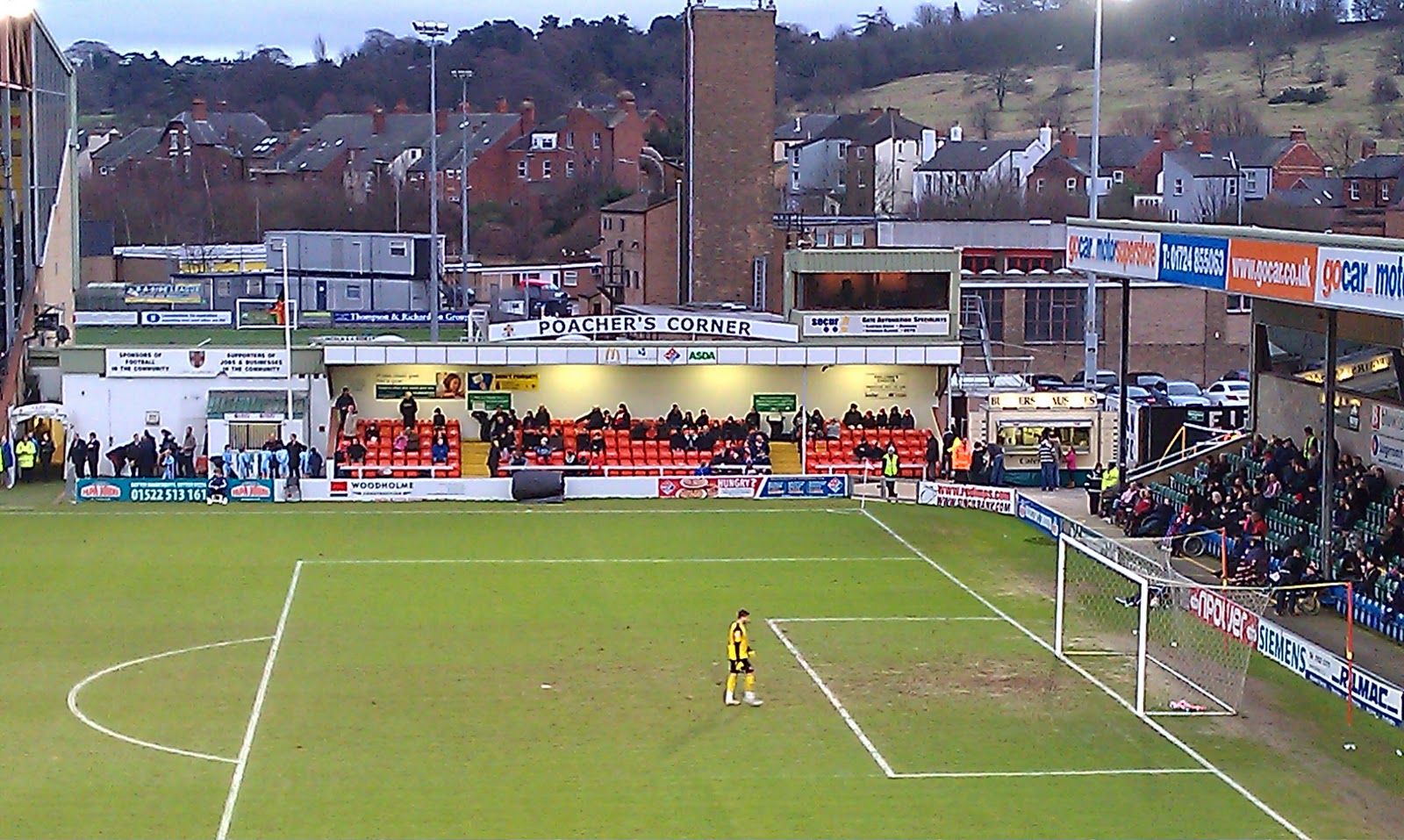 The Wanderer Lincoln City Sincil Bank