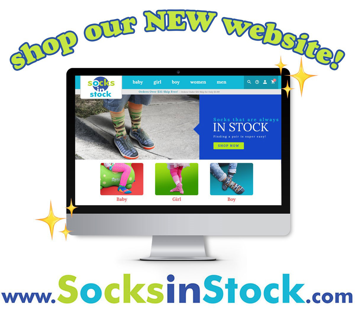 Shop our new website!