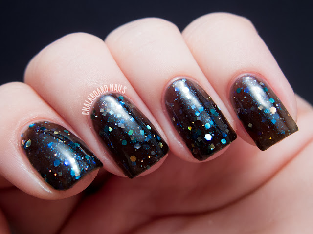 Chalkboard Nails: Happy Revolution Aluminum Monster