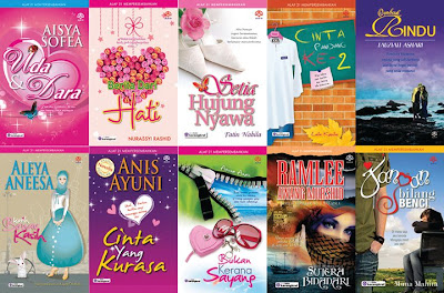 10 Novel Alaf 21 Terlaris Minggu Pertama Ogos 2011