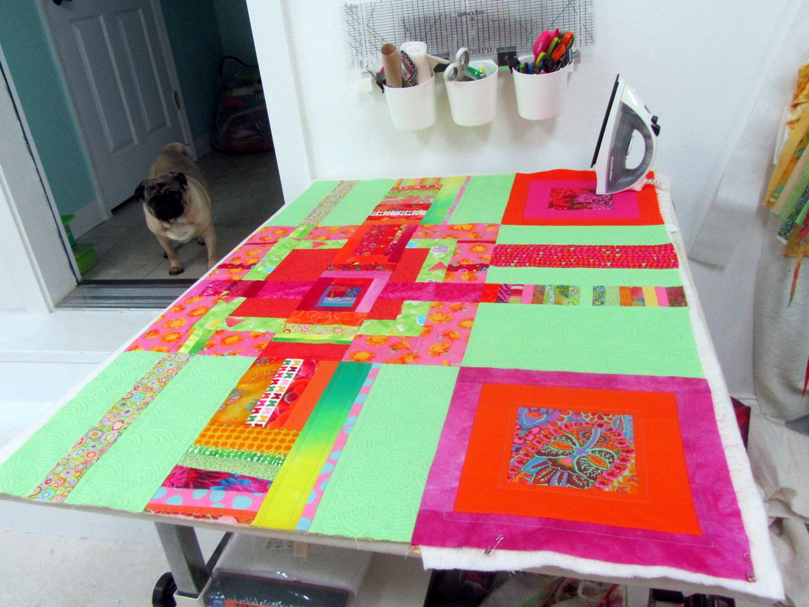 Fibermania QAYG Flip and Sew