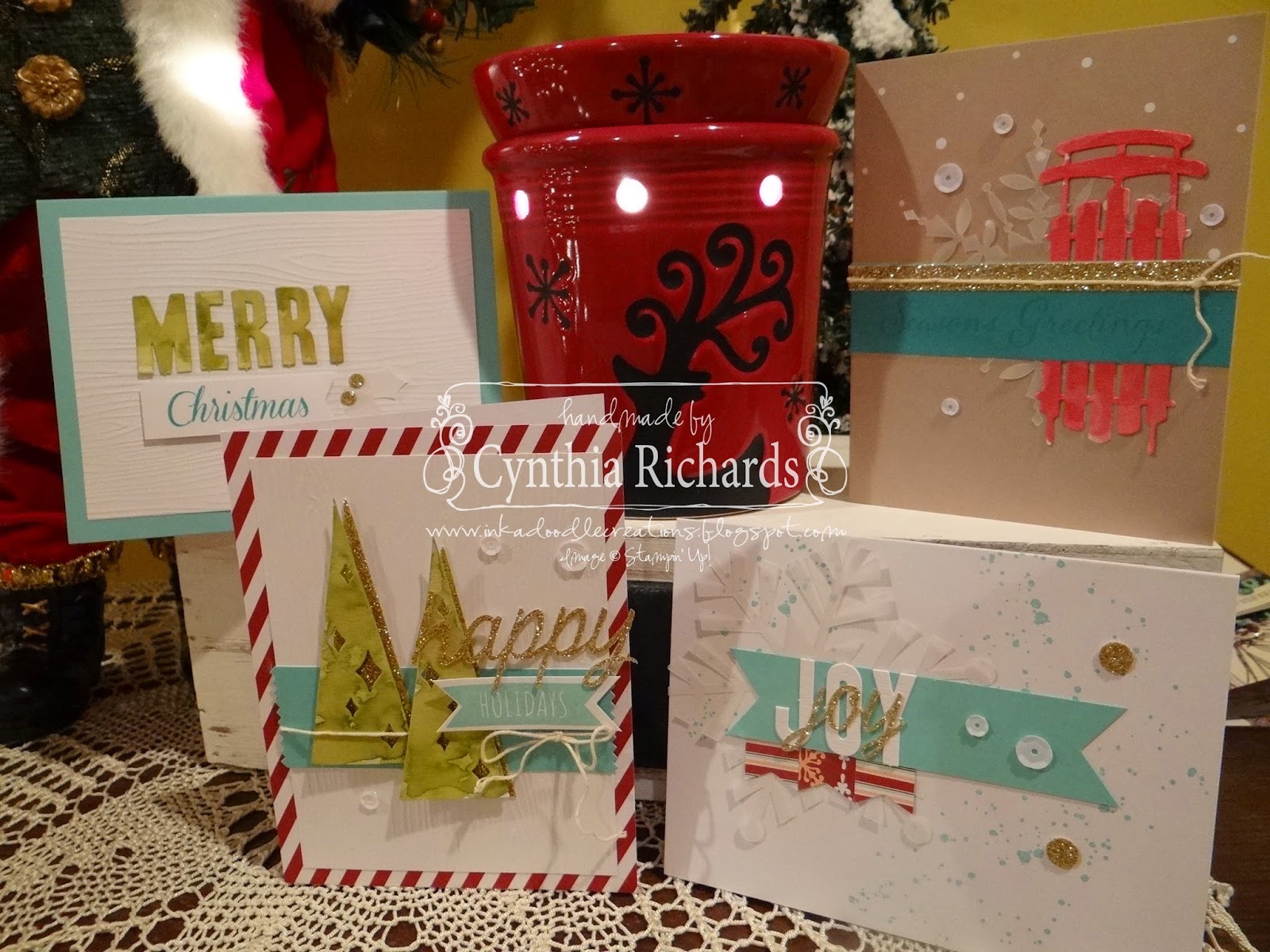 Ink-a-Doodle Creations: Merry Christmas from our family and SSINK!