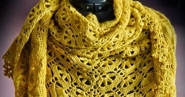 Crochet Shawls: Crochet Shawl Pattern - Maia Shawl - Fabulous