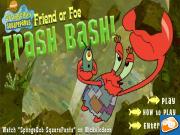 Friend or Foe Trashbash Spongebob Game