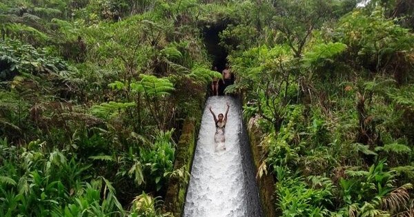 Canal Water Slide - Bali, Indonesia