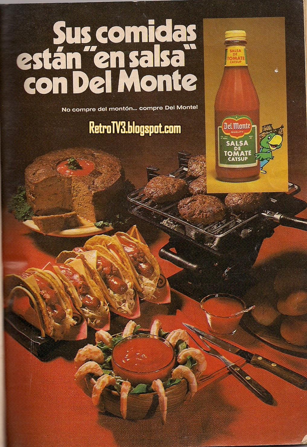 RetroTV3 BLOG Del Monte Salsa de Tomate
