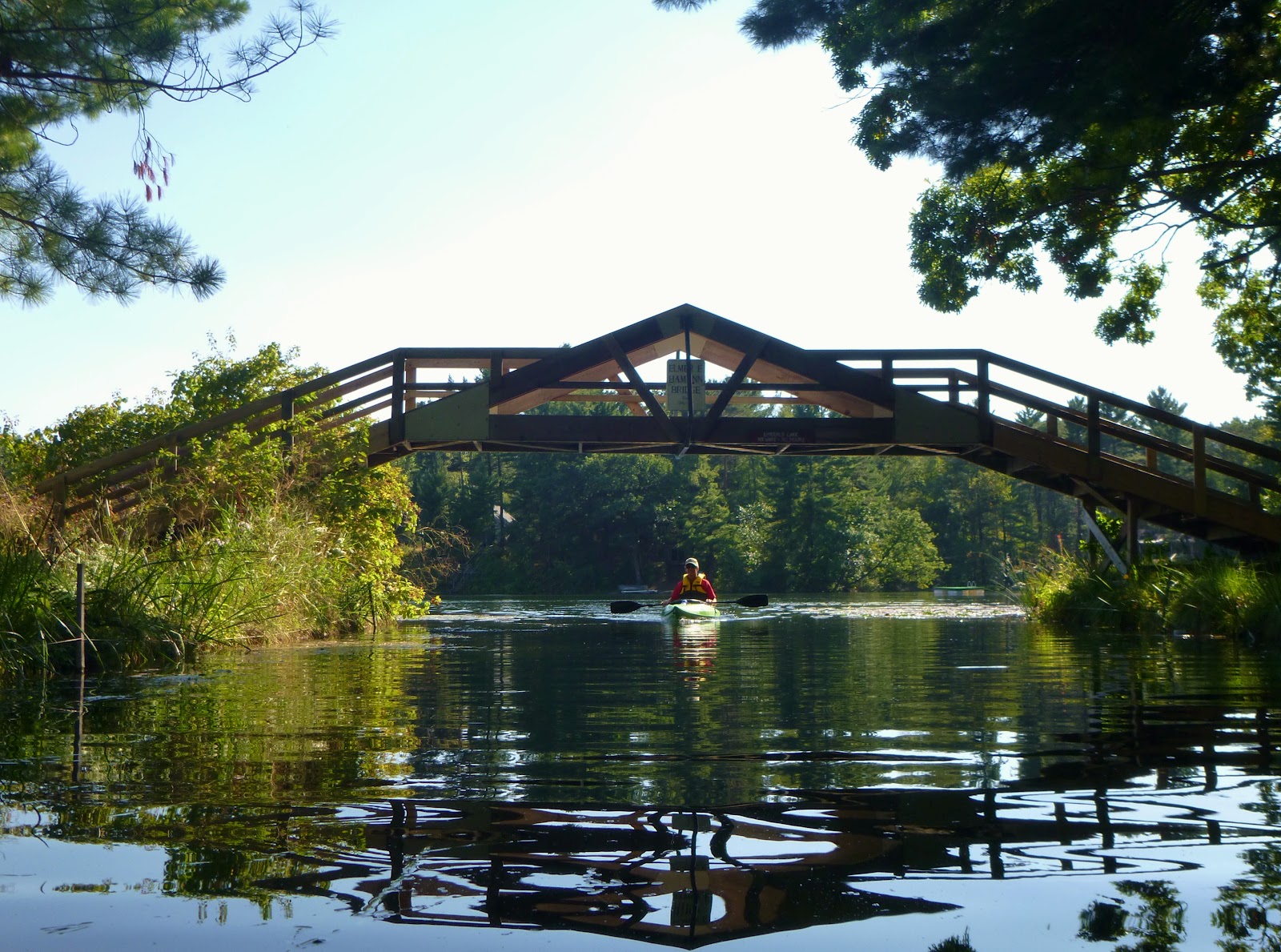 Kayaking Waupaca Area Waters
