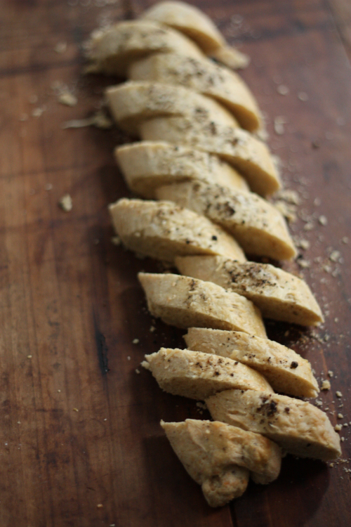 E.A.T. Parmesan Black Pepper Biscotti