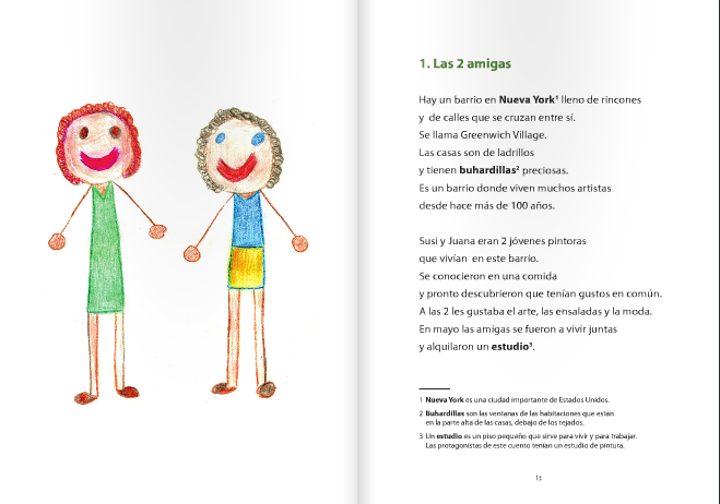 La última hoja, nuestro segundo libro en lectura fácil
