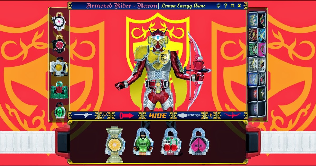 Kamen rider gaim flash belt Kamen rider gaim flash belt