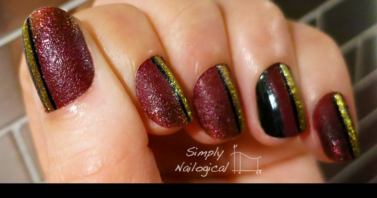 Simply Nailogical Nails inc. leather effect polish