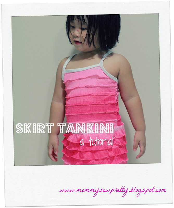 mommy sew pretty Skirt Tankini Tutorial Pattern (1)