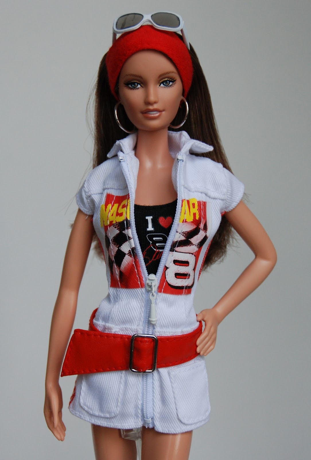 dale earnhardt jr barbie doll