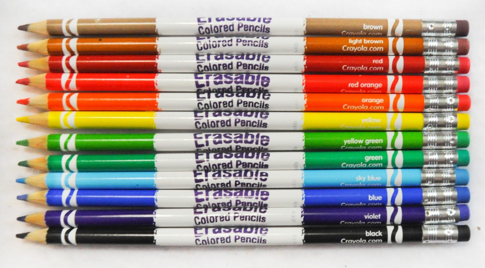Erasable Colored Pencils Jenny's Crayon Collection