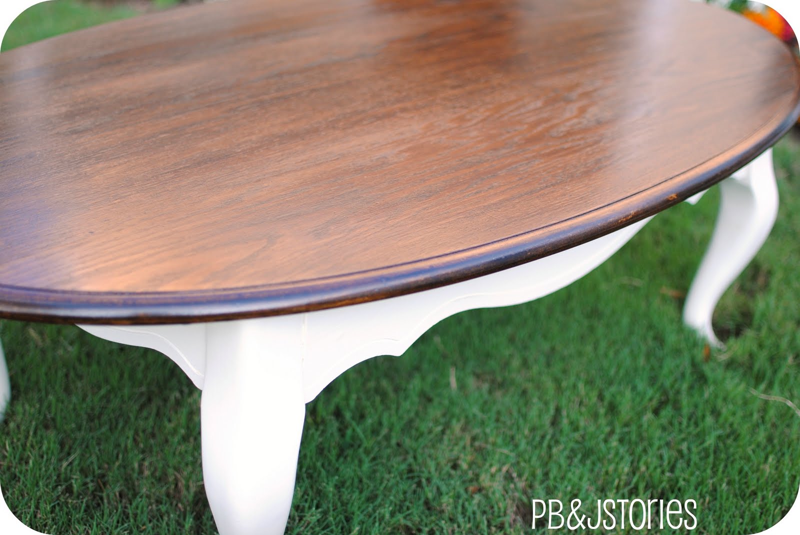 PBJstories Thrifty Goodwill Table Makeover