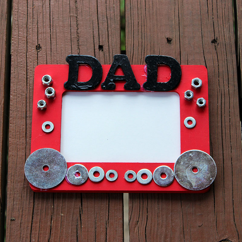 We Made That Fathers Day Frame