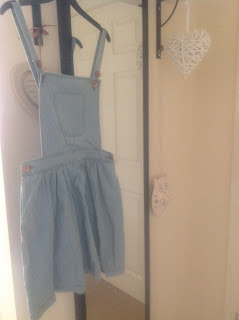 denim pinafore dress primark