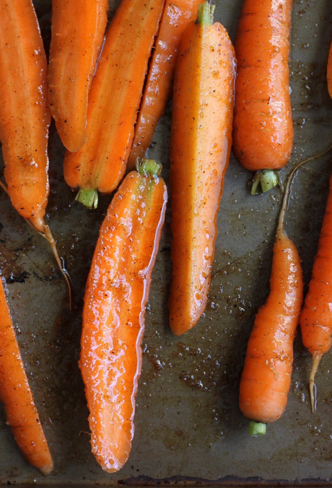 The Cilantropist On the side, Spice Roasted Carrots